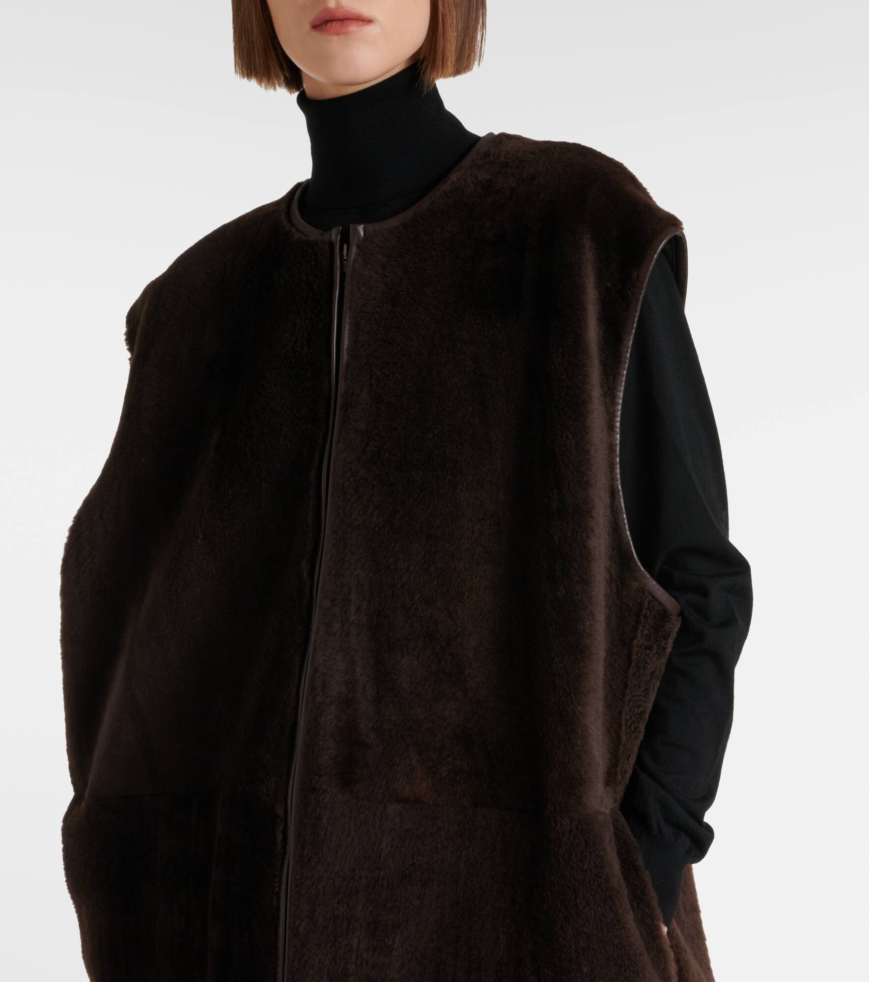 Andi shearling vest - 4