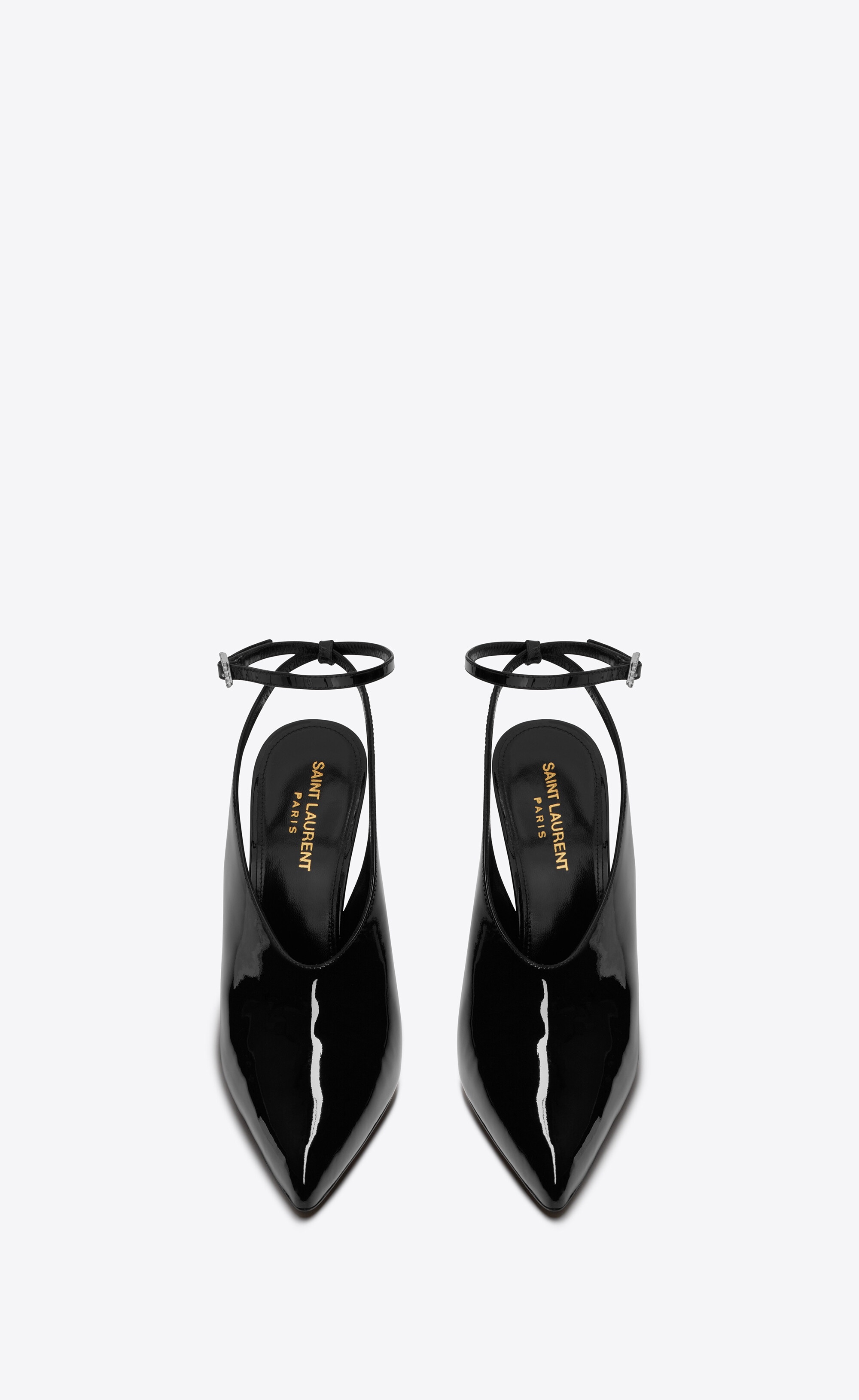 pulp slingback pumps in patent leather - 2