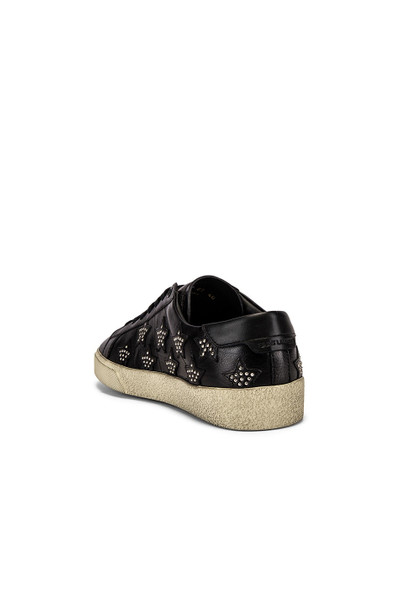 SAINT LAURENT Court Classic Studded California Sneakers outlook