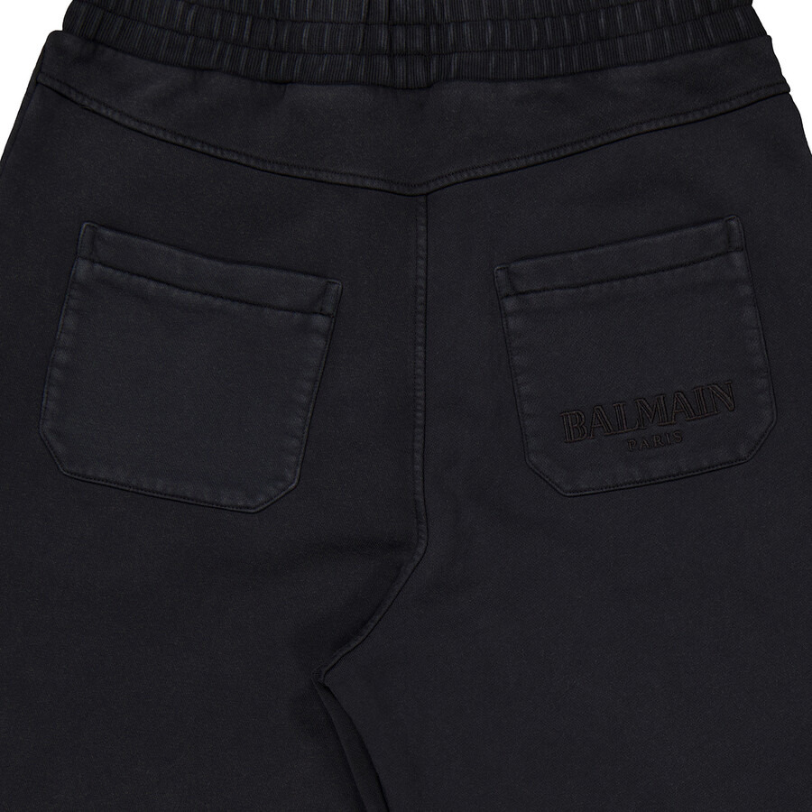 Balmain Logo-Embroidered Cotton Shorts - 2