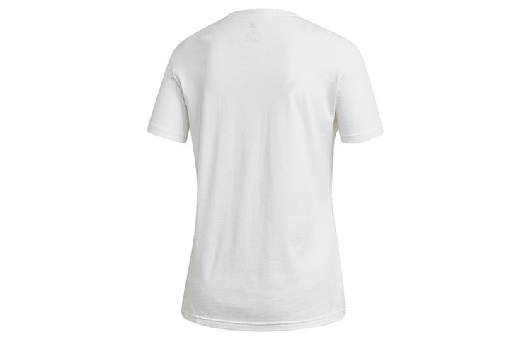adidas Large Alphabet Logo Short Sleeve White FQ3238 - 2