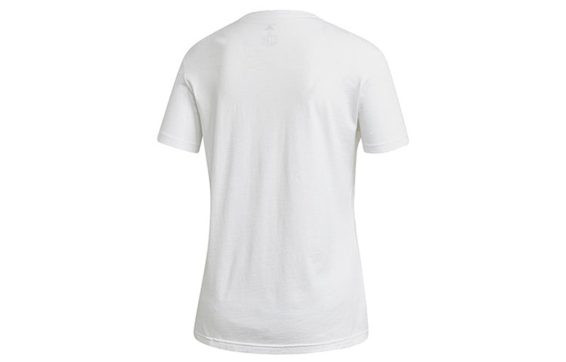 adidas adidas Large Alphabet Logo Short Sleeve White FQ3238 outlook