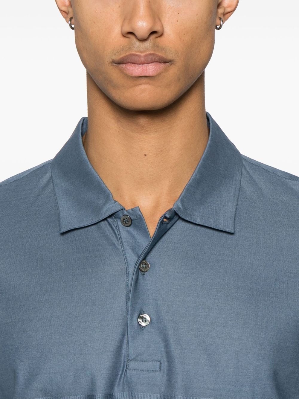cotton polo shirt - 4
