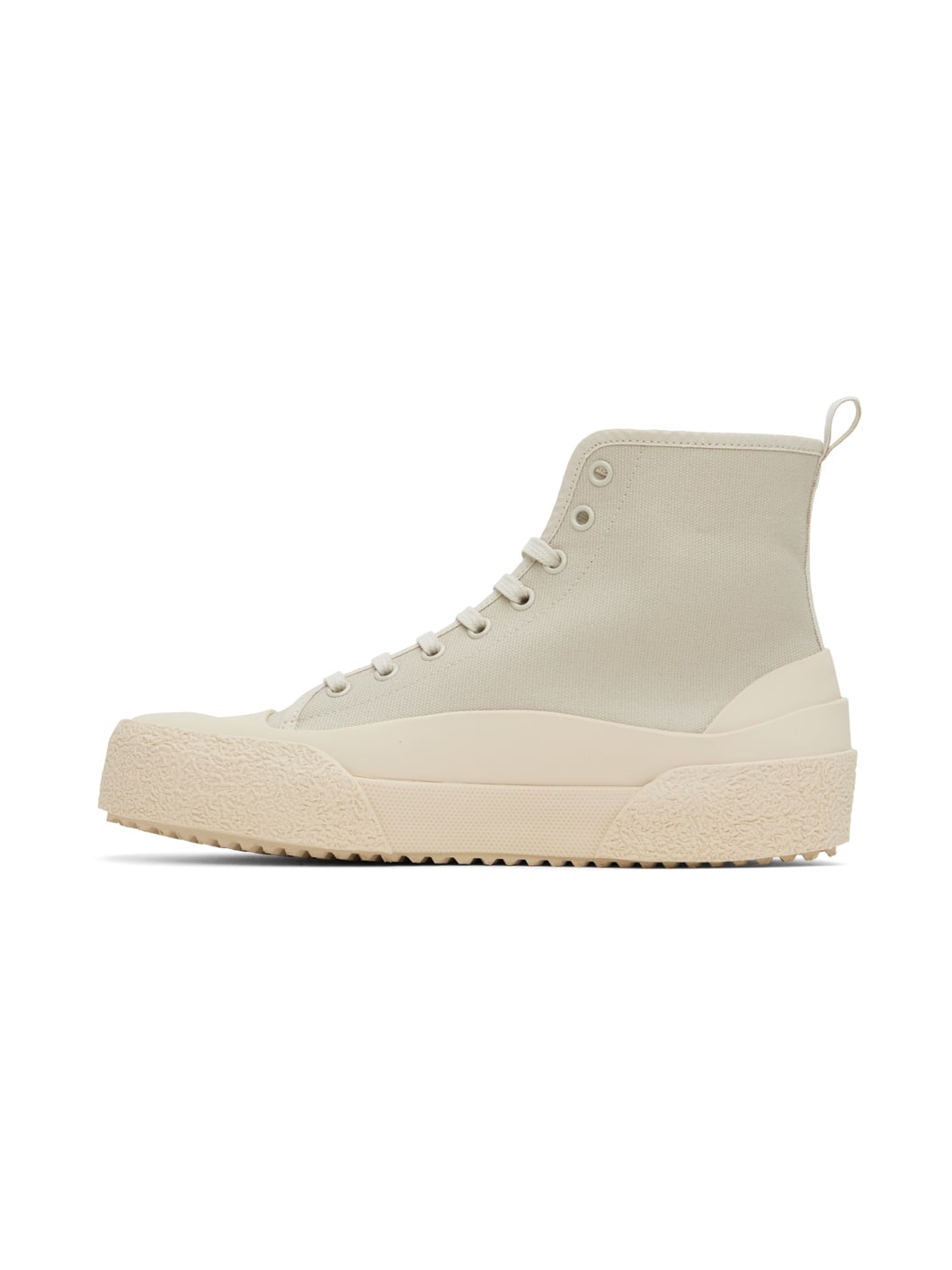 Beige Numbers Sneakers - 3