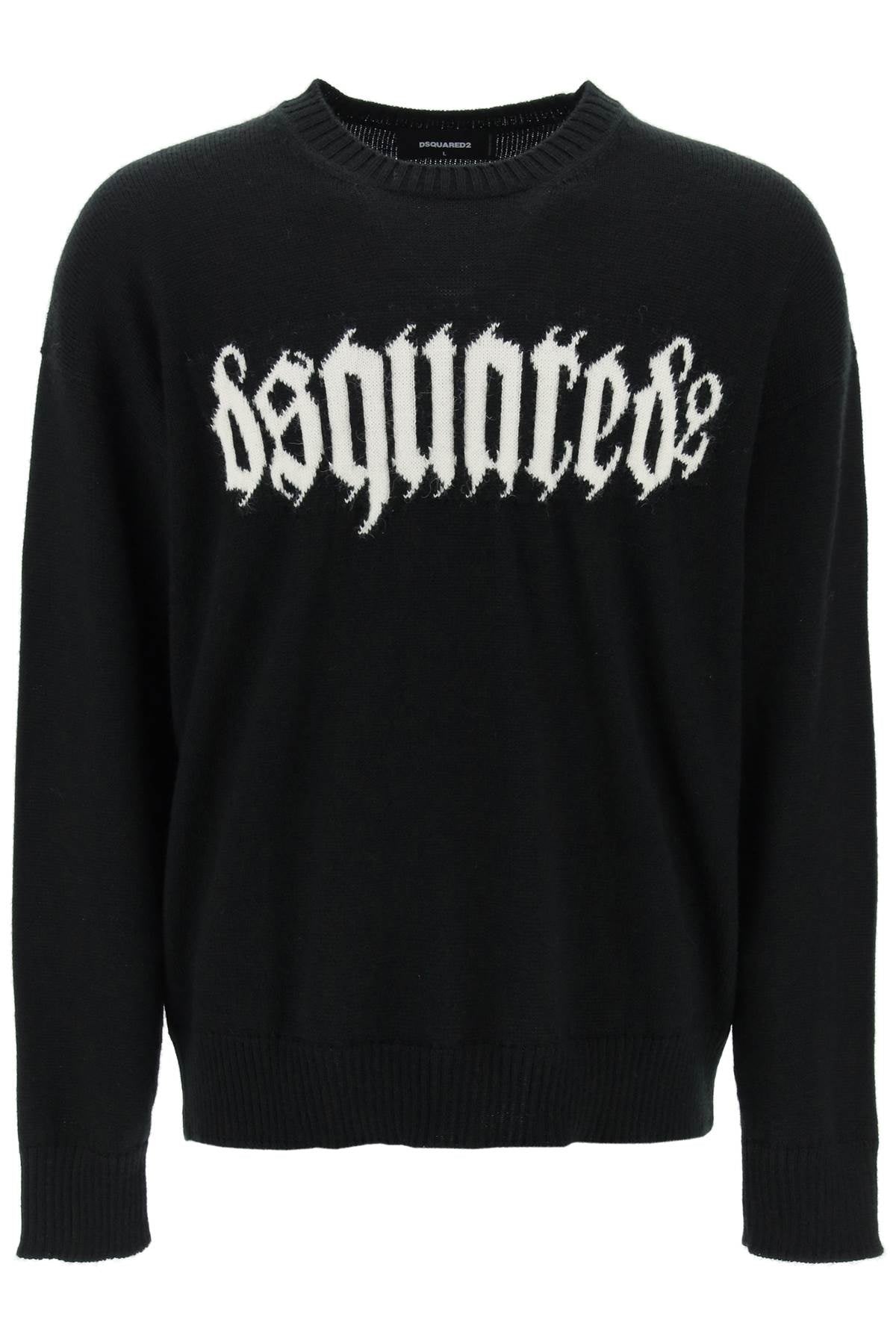 GOTHIC LOGO SWEATER - 1