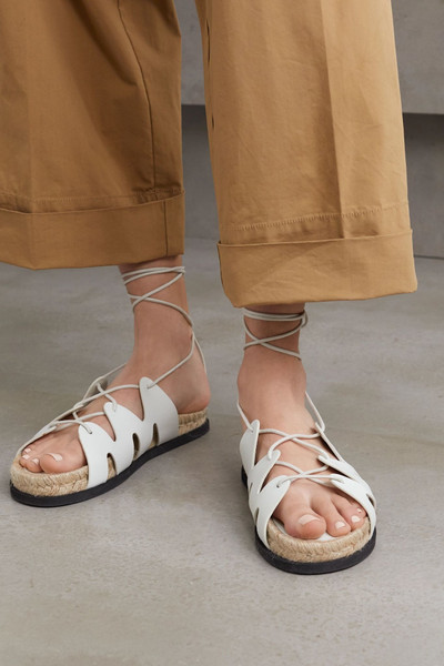 3.1 Phillip Lim + Space for Giants Yasmine leather espadrille sandals outlook