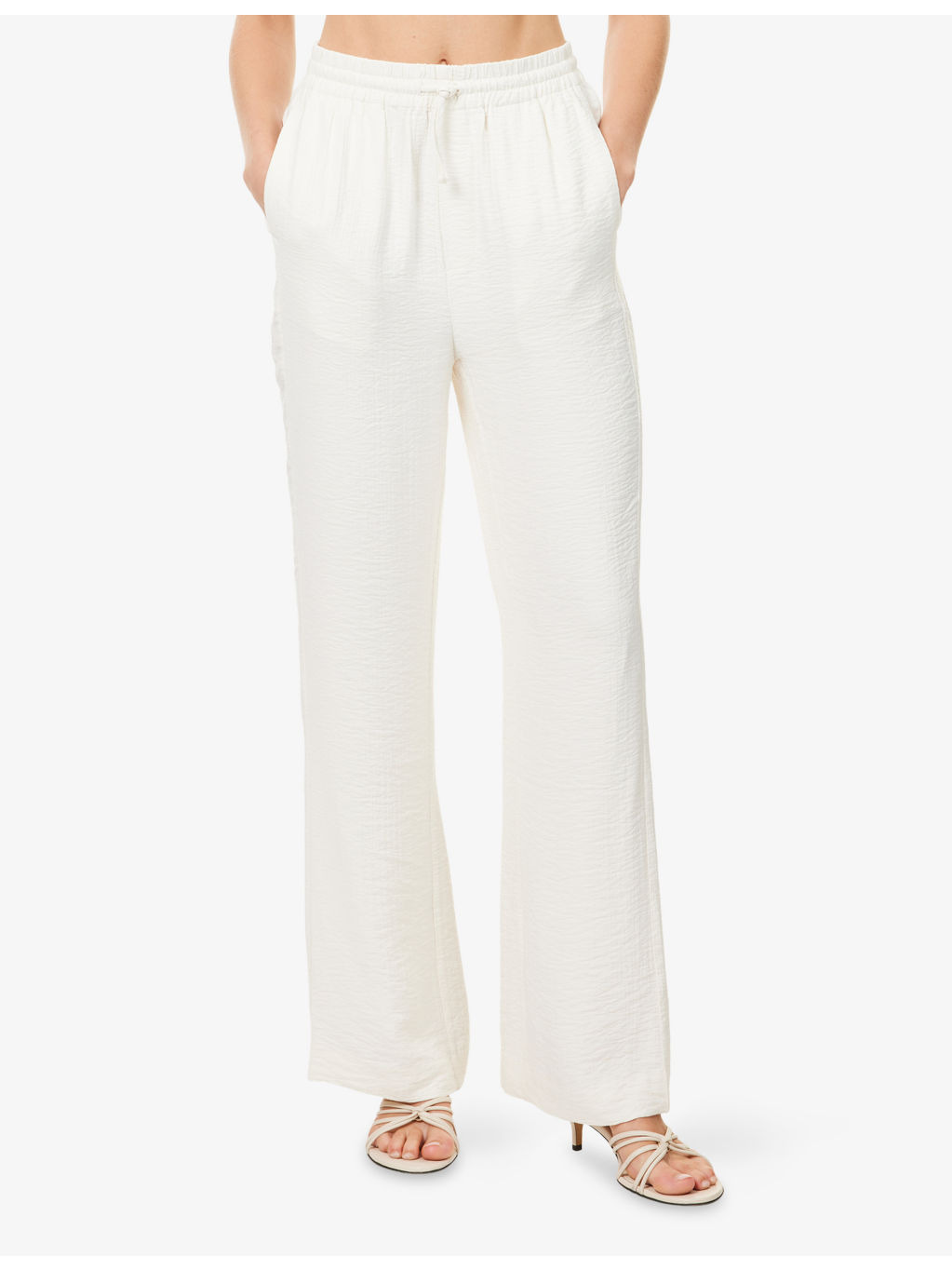Summer Relaxed-Fit Woven Trousers - 3