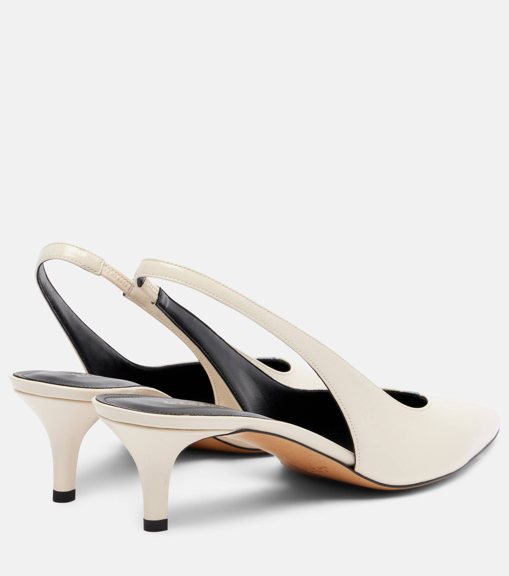 Padim 50 patent leather slingback pumps - 2