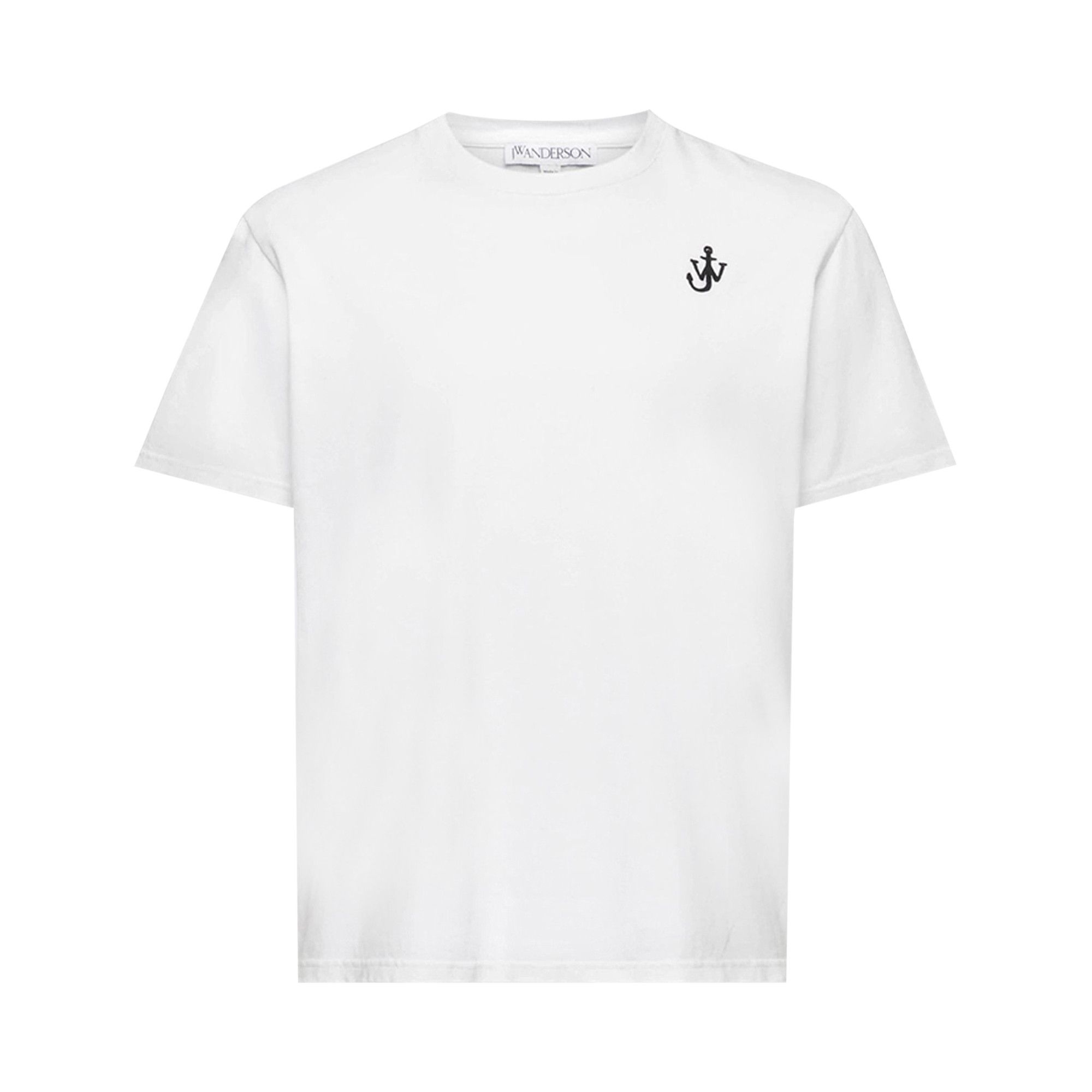 JW Anderson Anchor Embroidery T-Shirt 'White' - 1