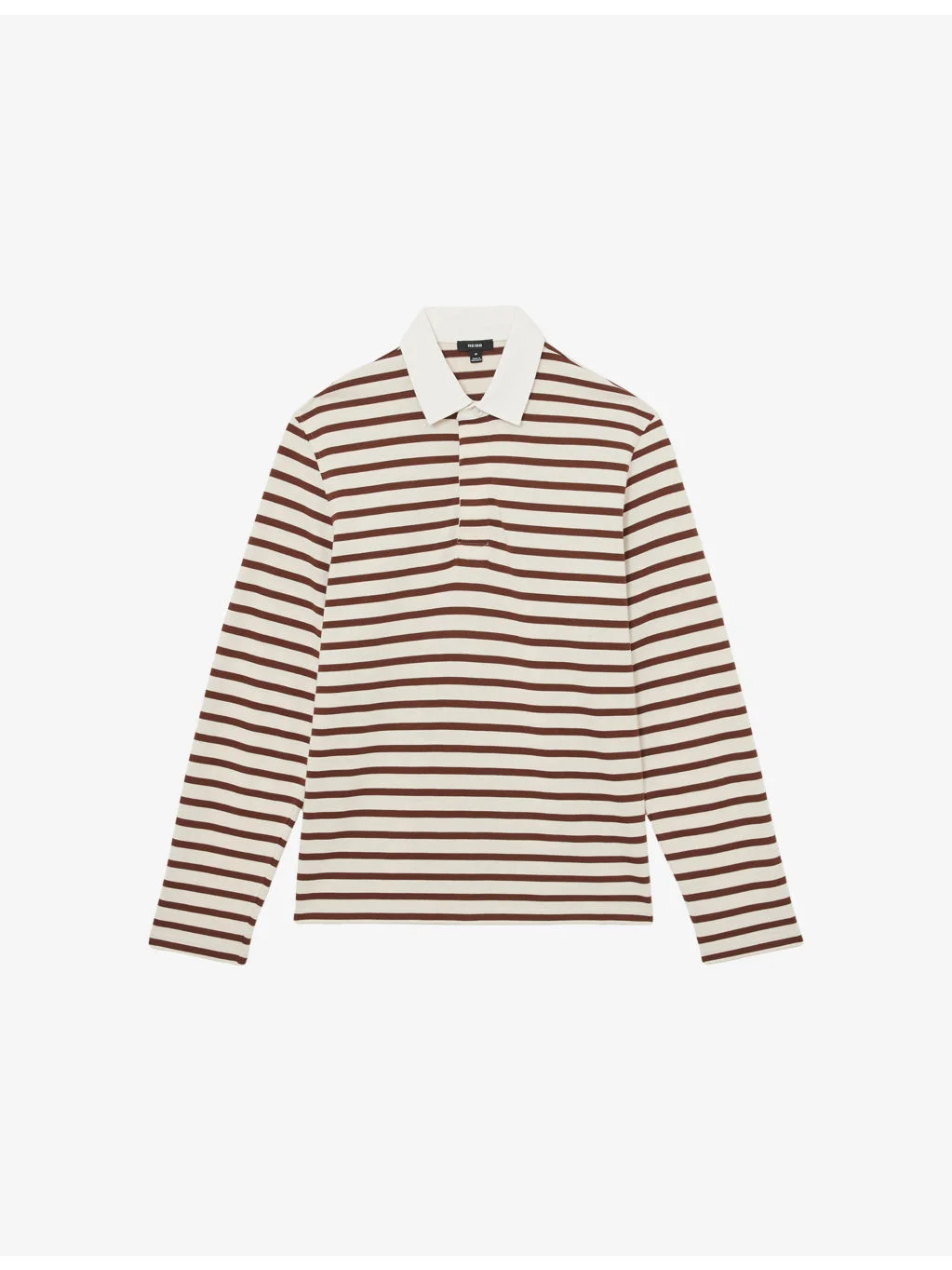 Connors Rugby-Stripe Cotton Polo - 1
