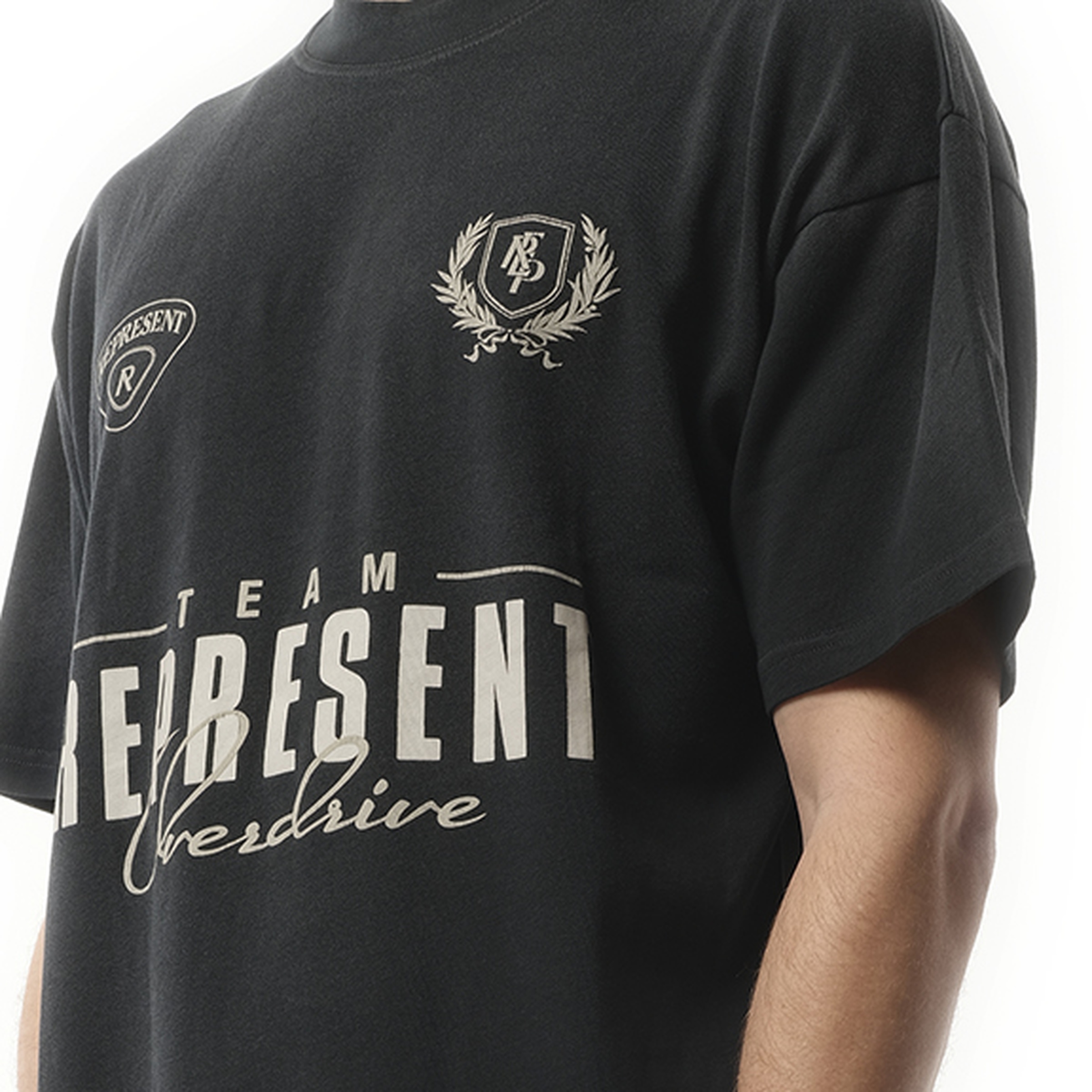 World Championship T-Shirt in Stained Black - 3