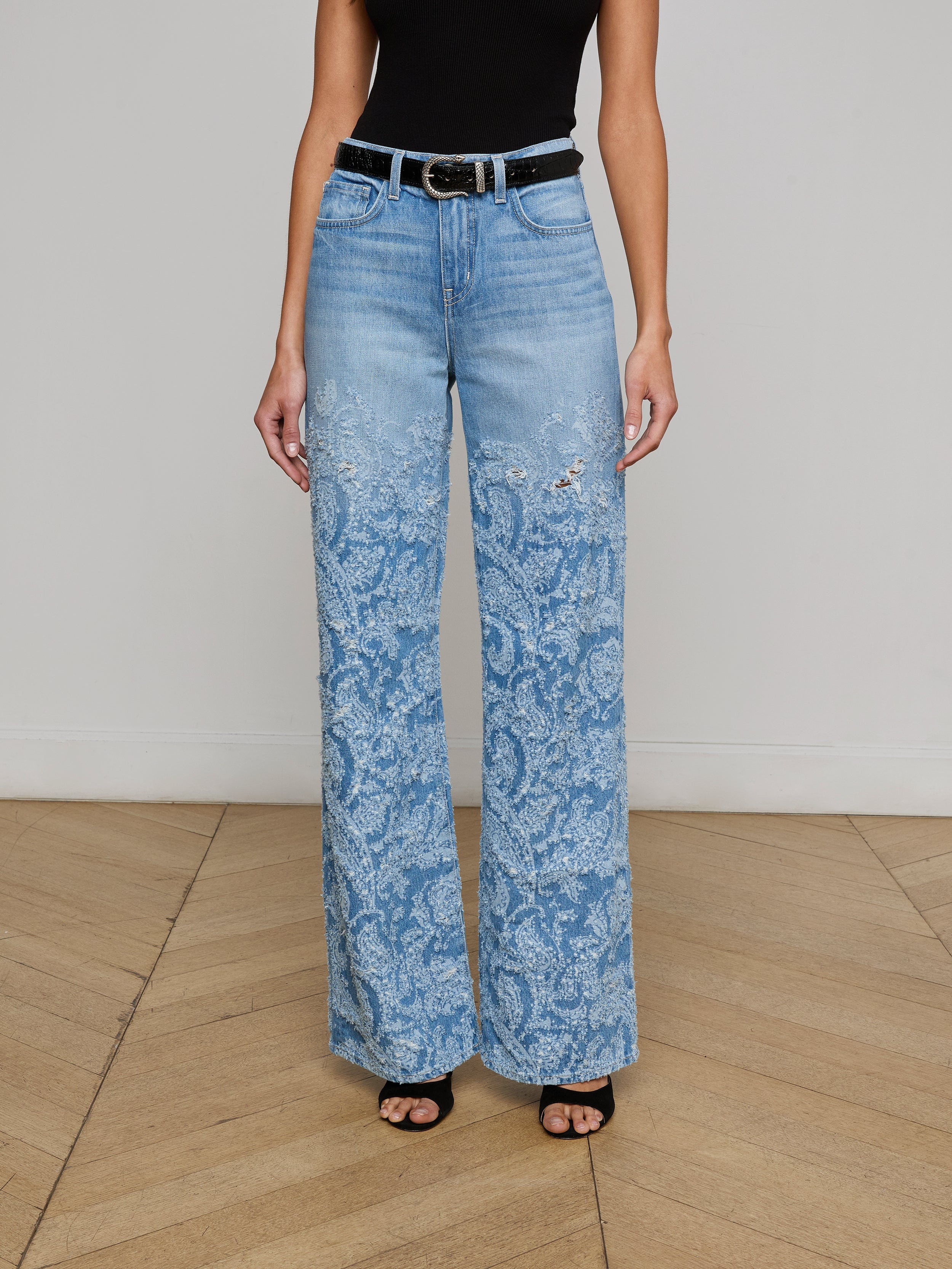 Alicent Wide-Leg Jean - 4