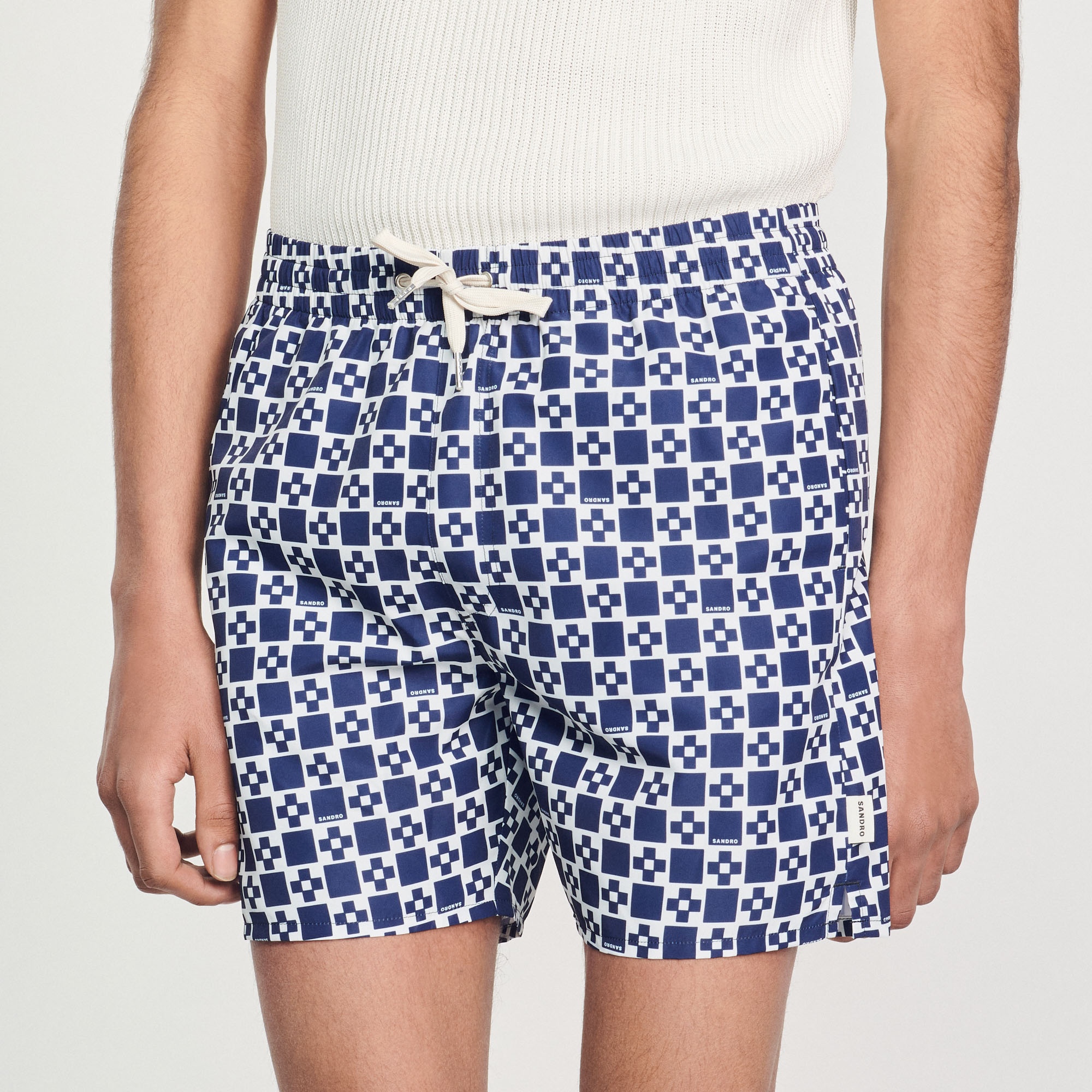 Square Cross swim shorts - 4