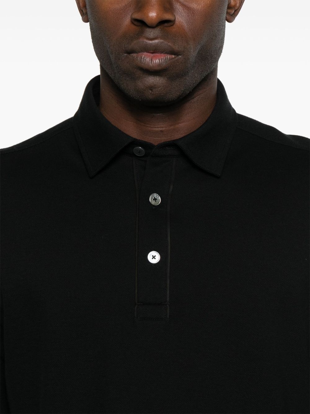 cotton polo shirt - 4