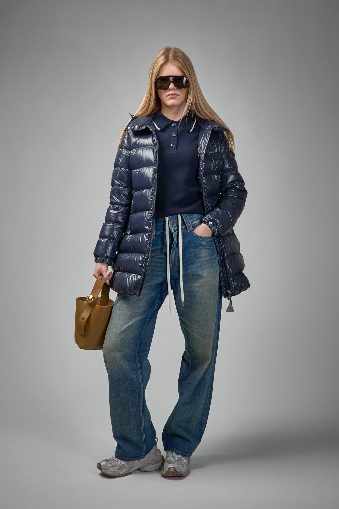 Courcelles Hooded Mid-Length Down Jacket - 2