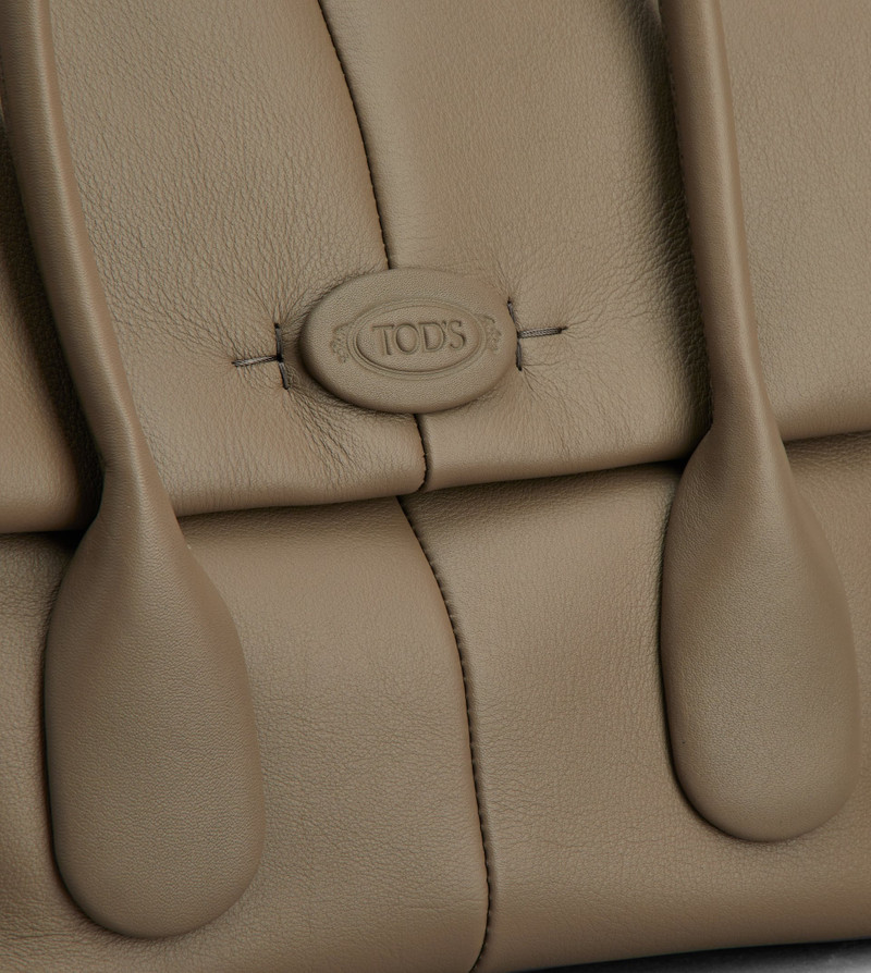 TOD'S DI BAG는 LEATHER SMALL에 달려 있습니다 - BROWN 8