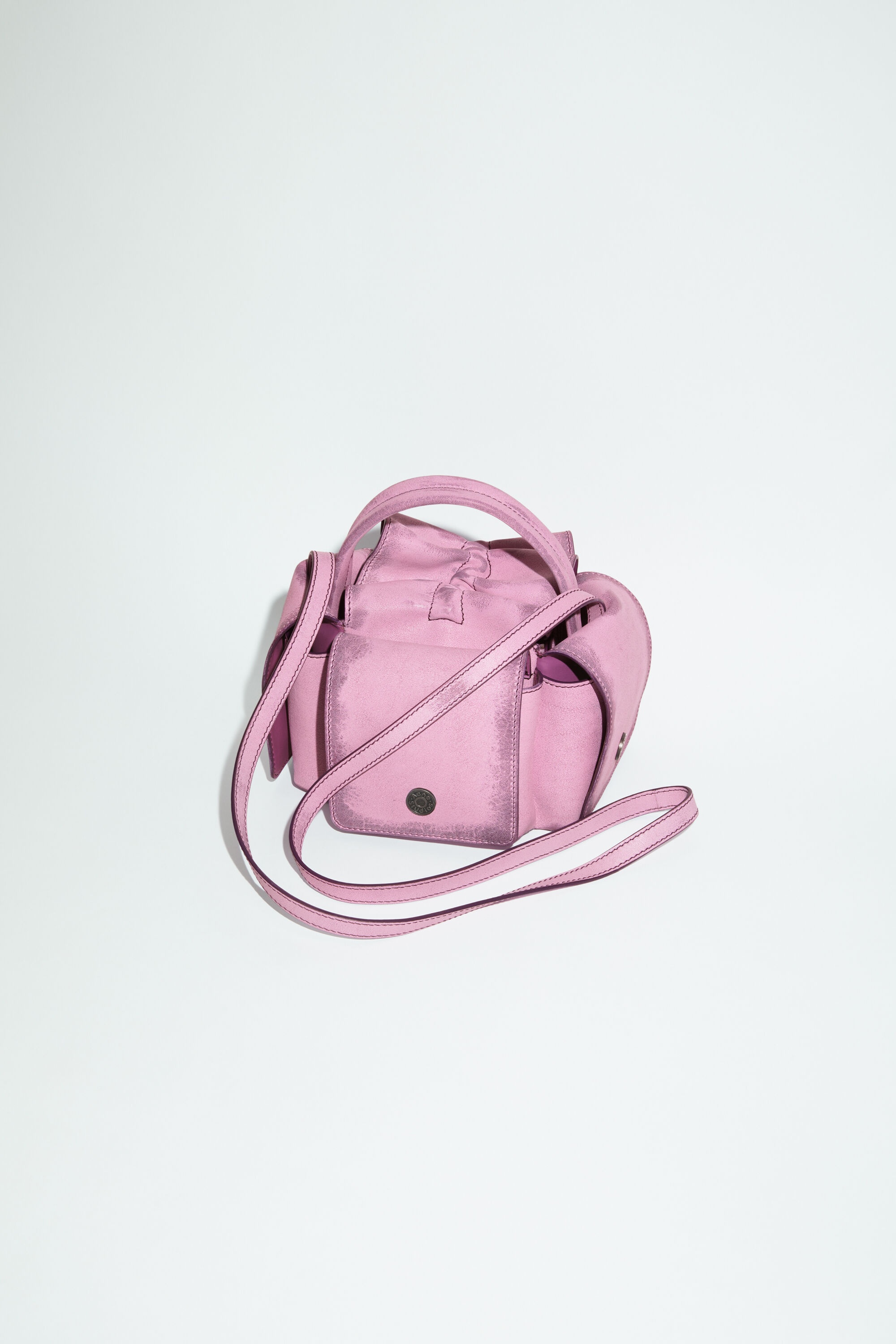 Acne Studios ミニショルダーバッグ ピンク Acne Studios - Multipocket Micro Crossbody Bag | HBX
