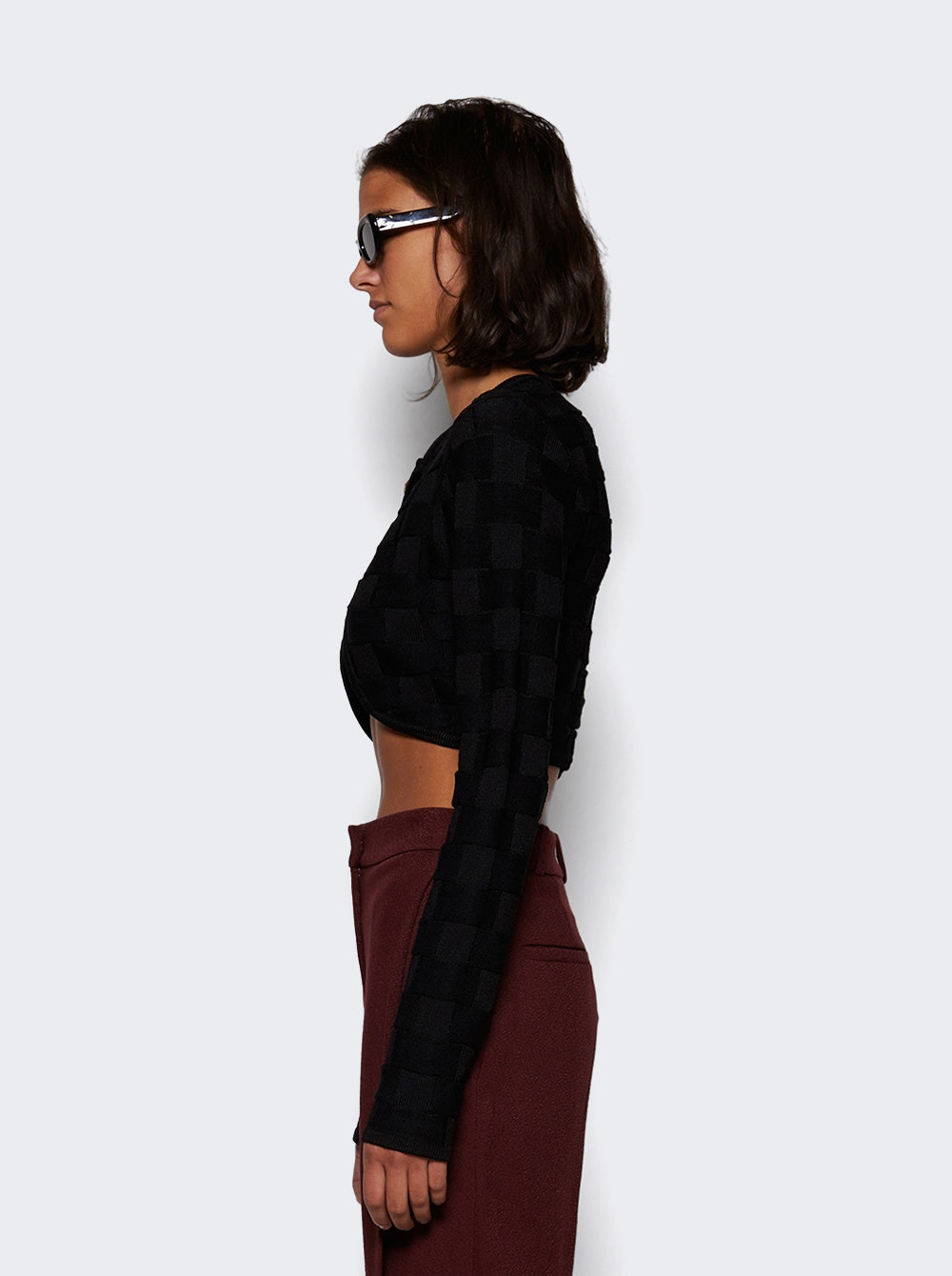 Tijen Knitted Top Black - 4