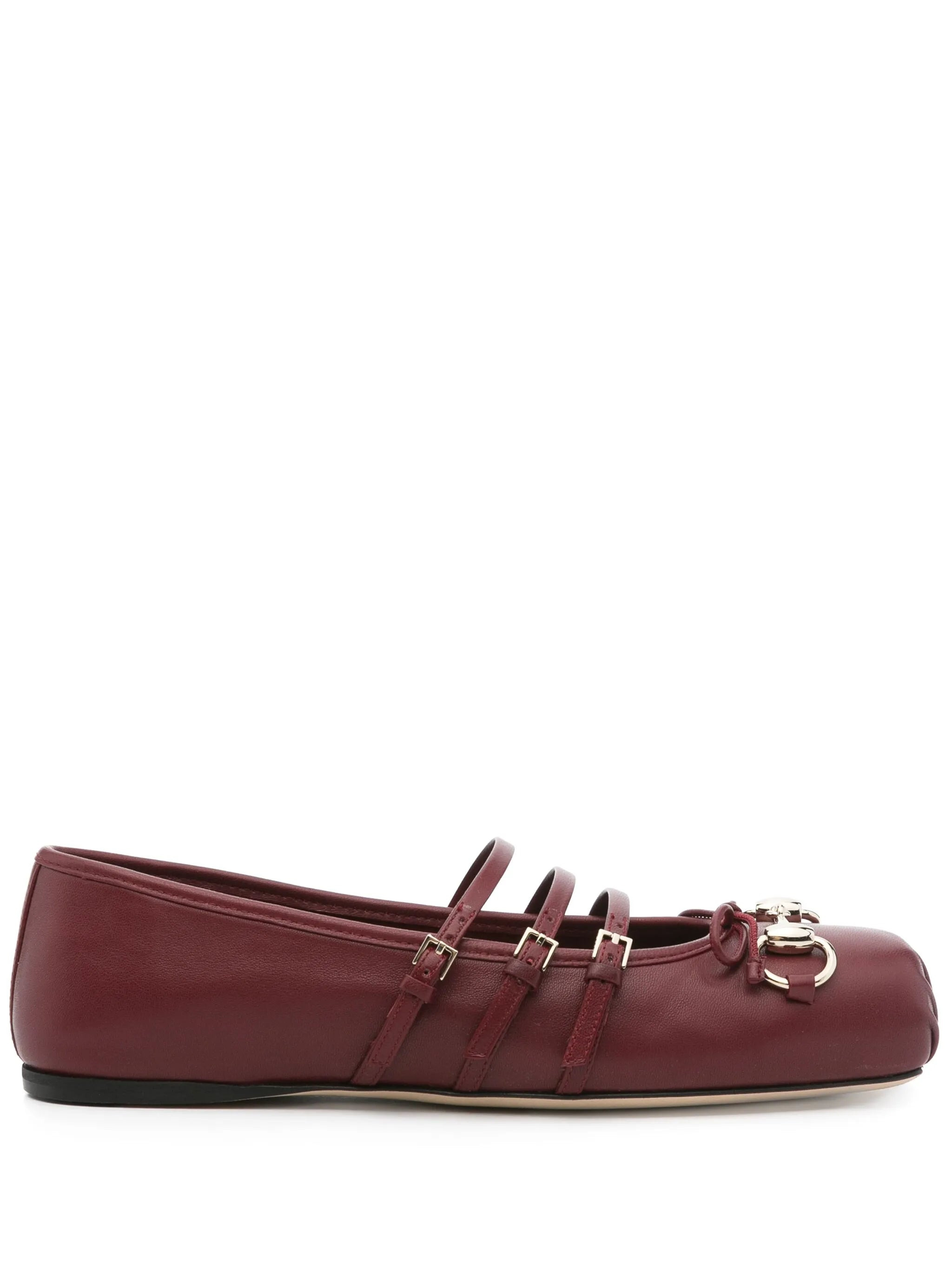 Horsebit Ballet Flats - 1