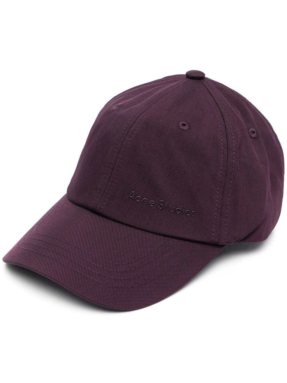 embroidered logo baseball cap - 1