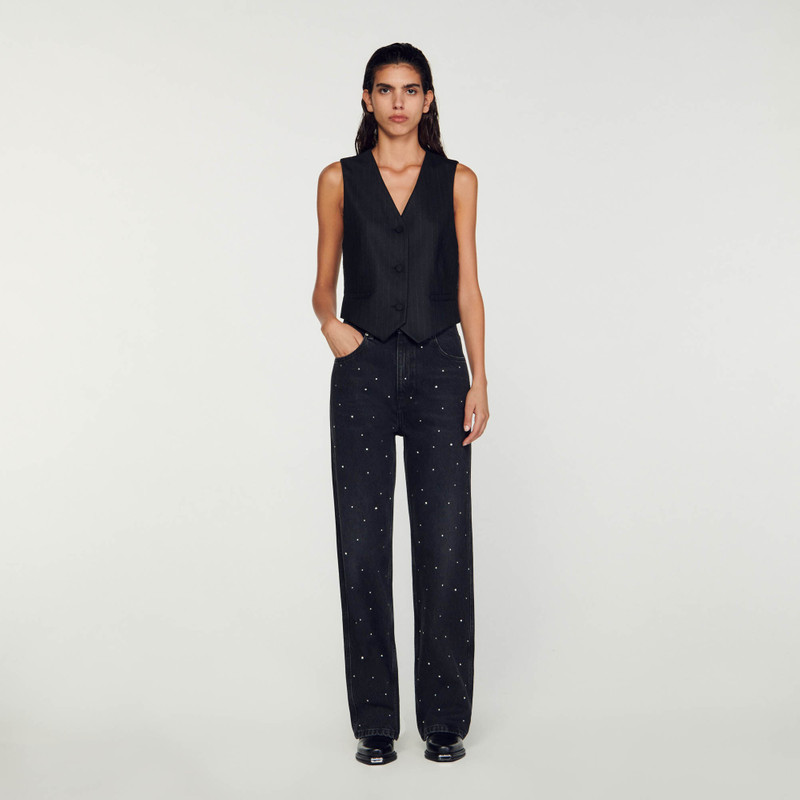Sandro RHINESTONE JEANS outlook
