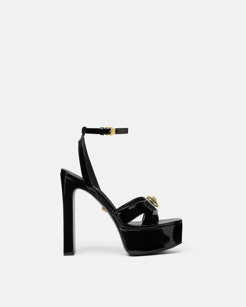 Gianni Ribbon Sandals 140 mm - 1