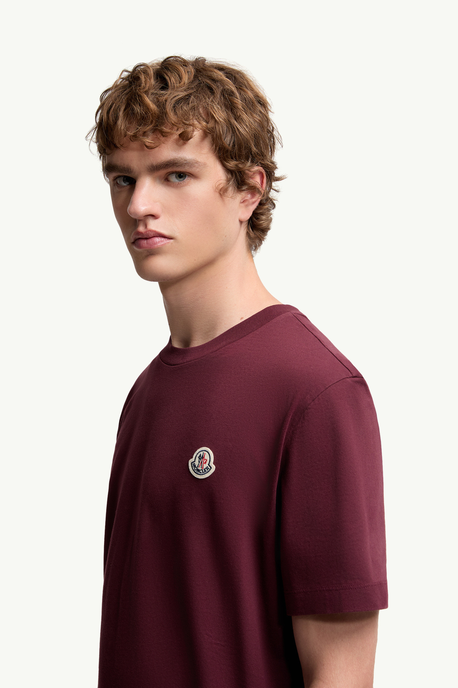 Logo Patch Cotton T-Shirt (Pack of Three) - 4