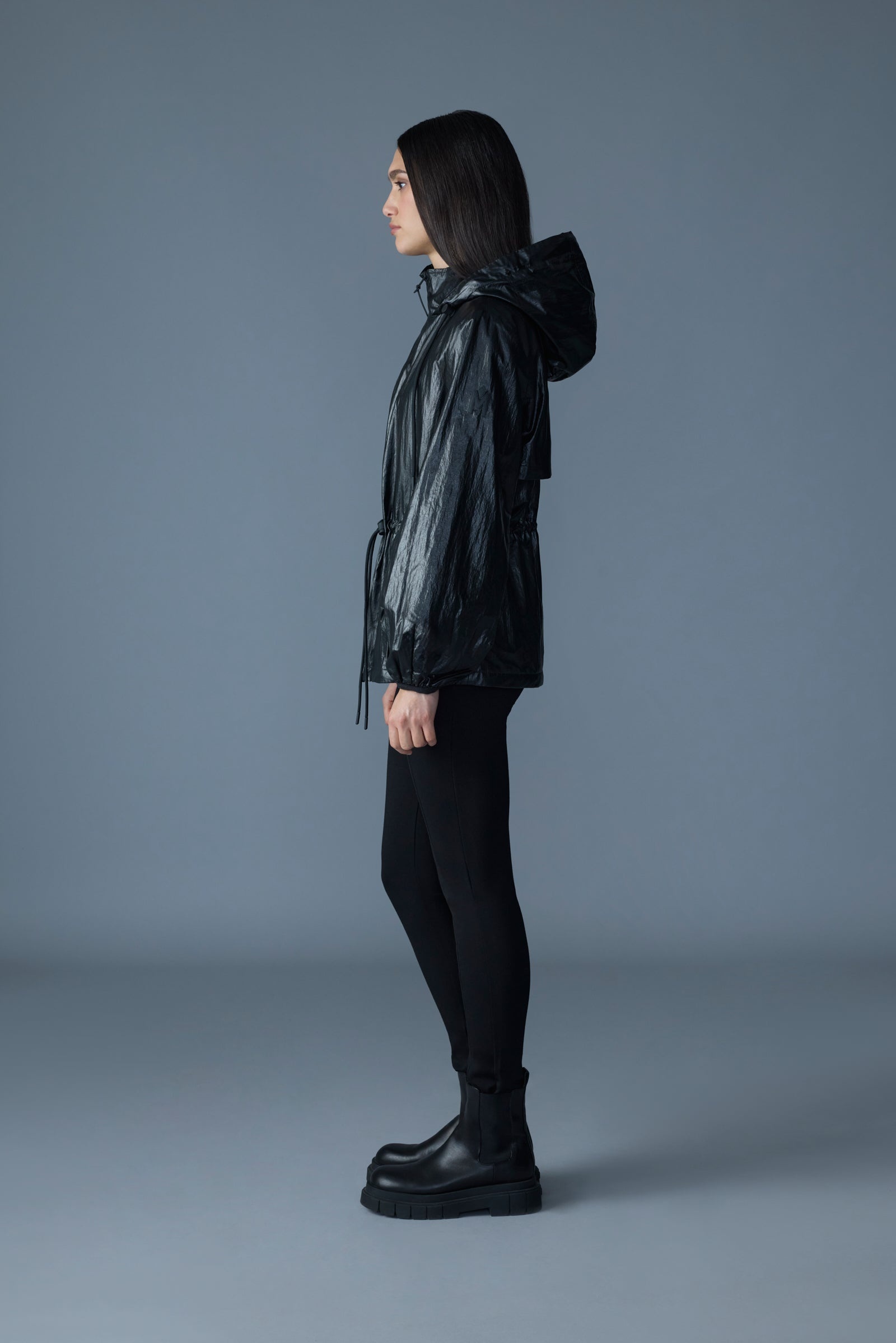 ISHA Rain Jacket with Balloon Sleeves - 3