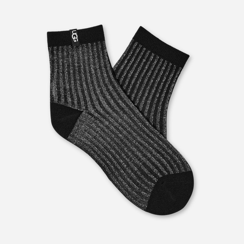 ® Women's Plora Shimmer Quarter in Black 1
