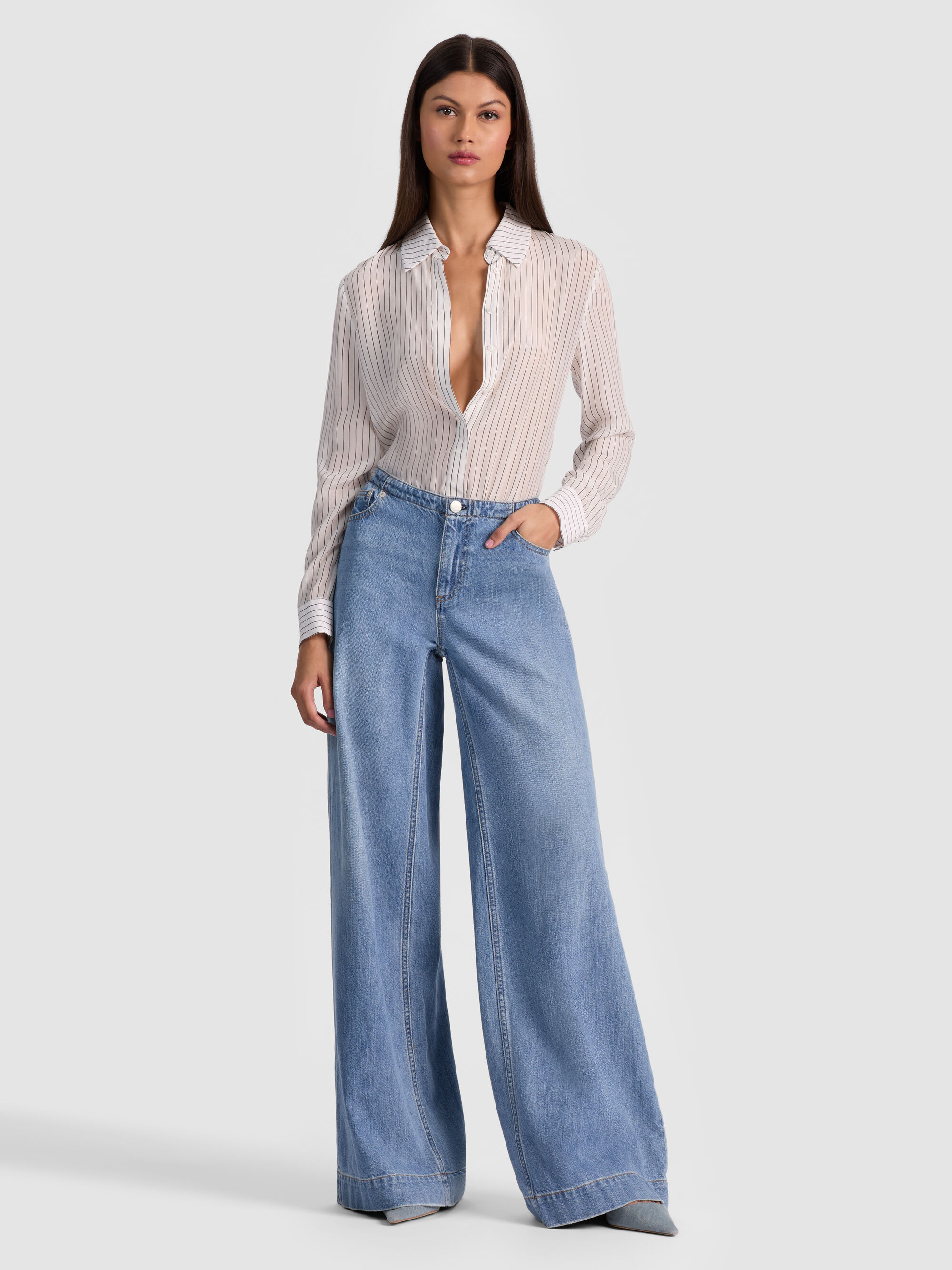 WILLA SILK BODYSUIT - 6