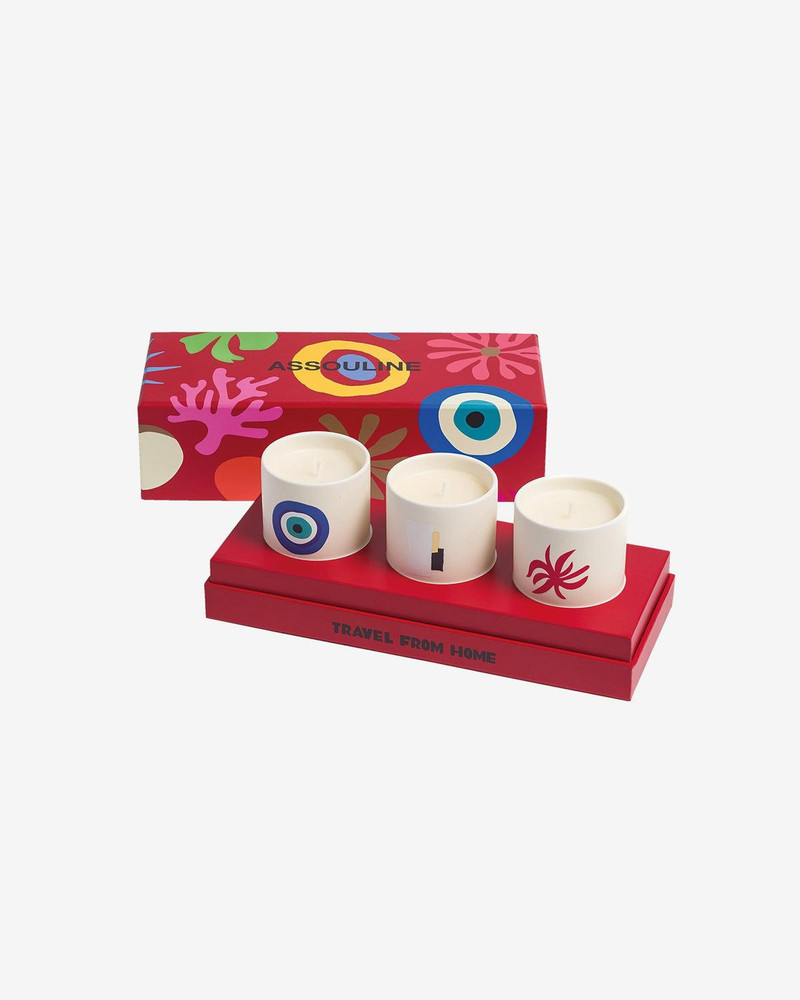 ASSOULINE Travel From Home Mini Scented Candle Set outlook