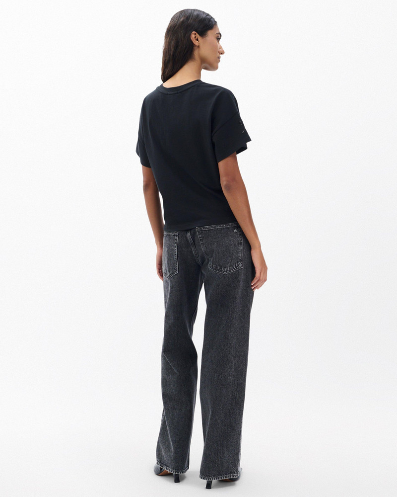 Kelly Boxy Beaded Floral Tee 5