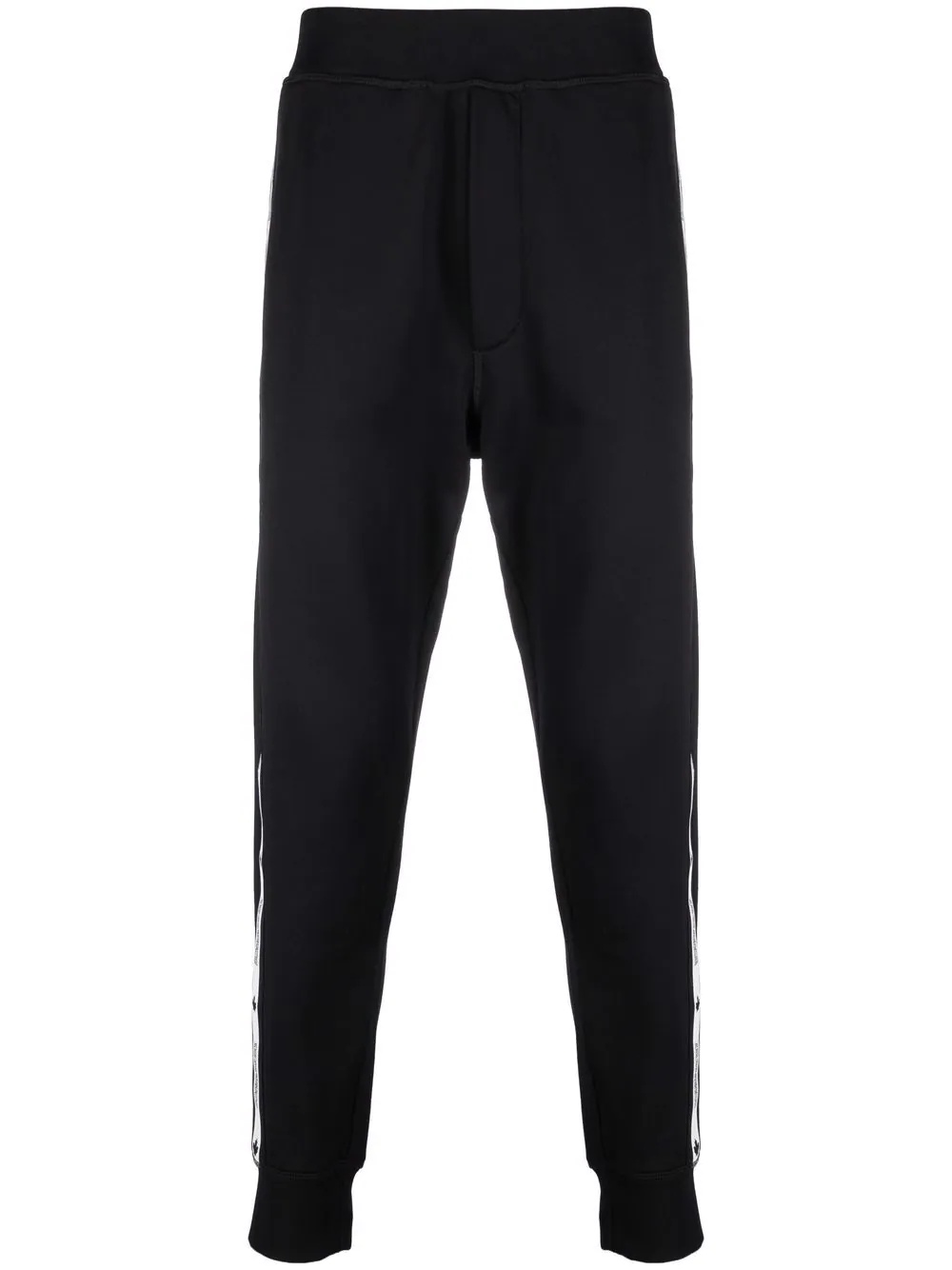 logo-tape detail track pants - 1