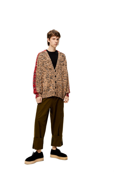 Loewe Mouline cardigan in wool outlook