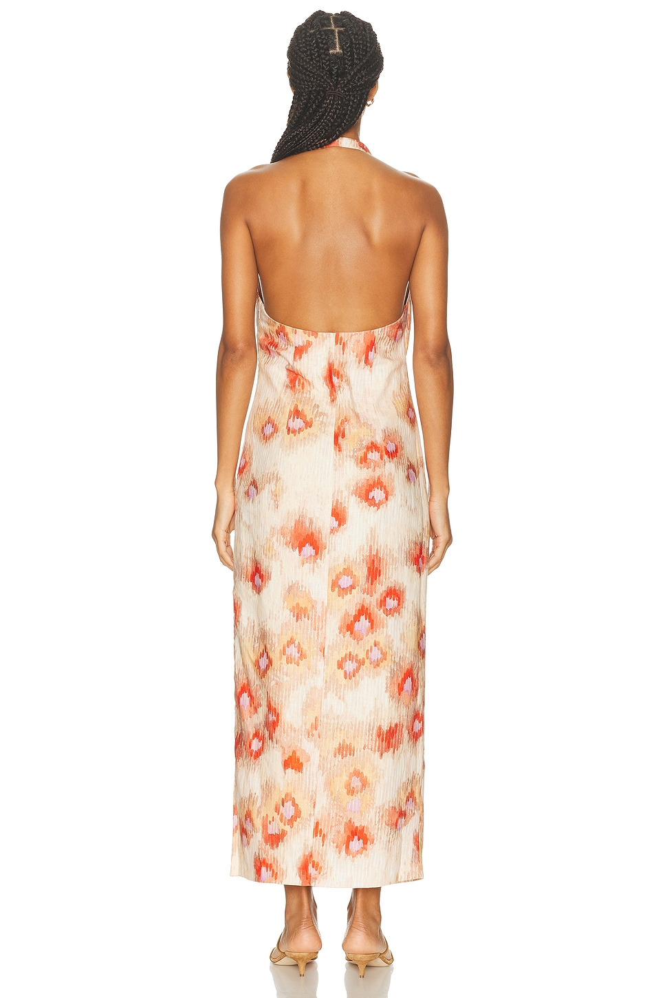 Fiorella Tie Midi Dress - 4