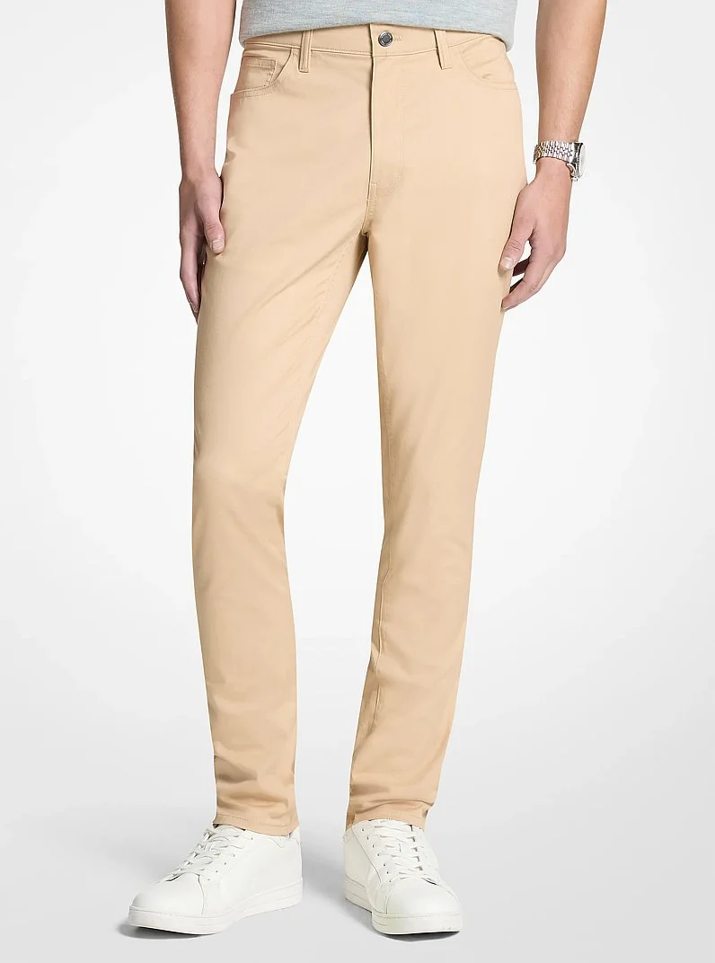 Parker Stretch Denim Pants - 1
