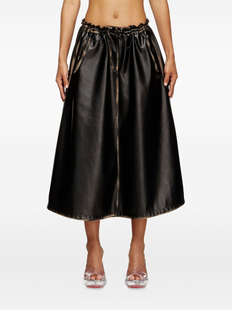 O-Blivion elasticated-waistband midi skirt 3