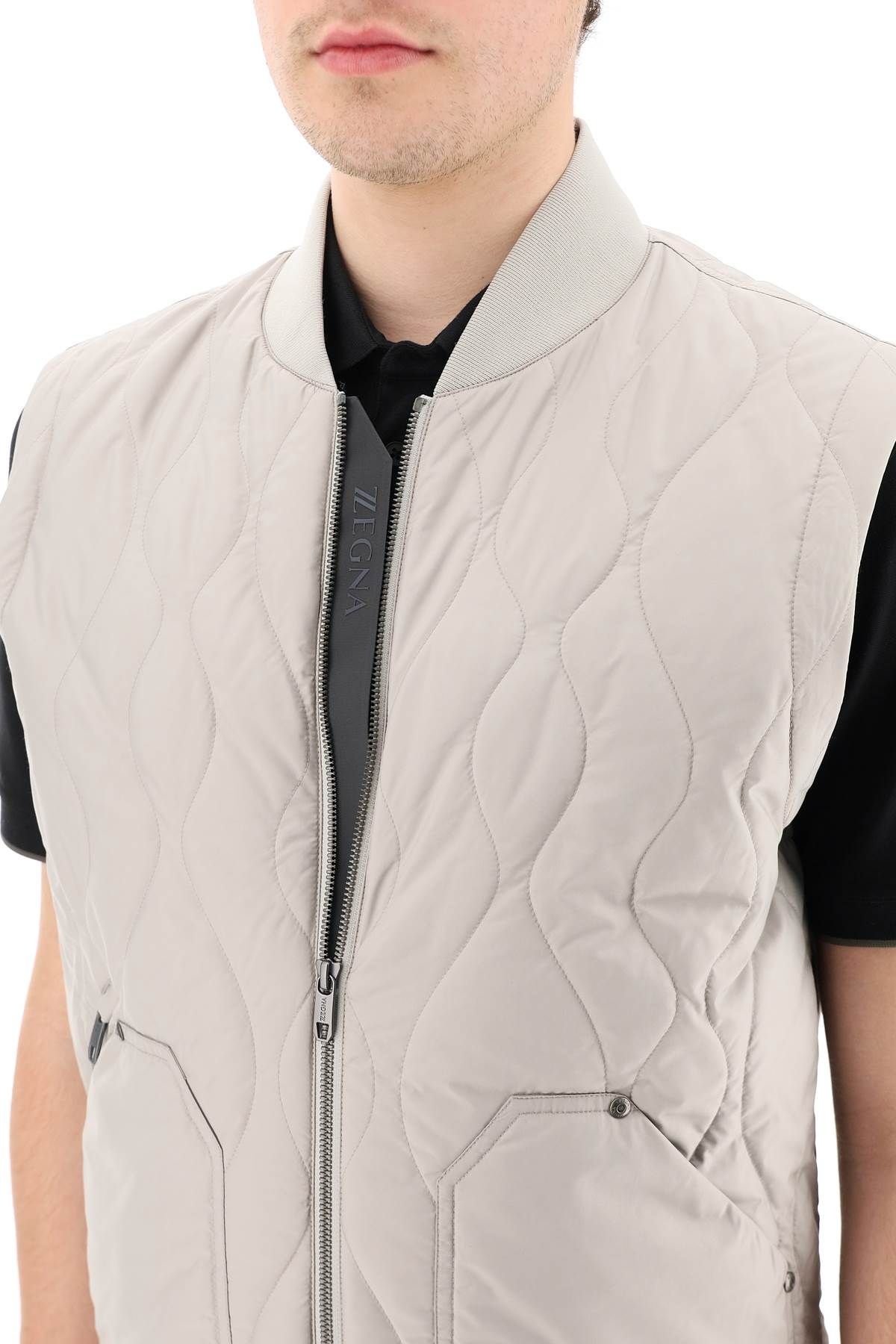 QUILTED ECO-POLY VEST - 5