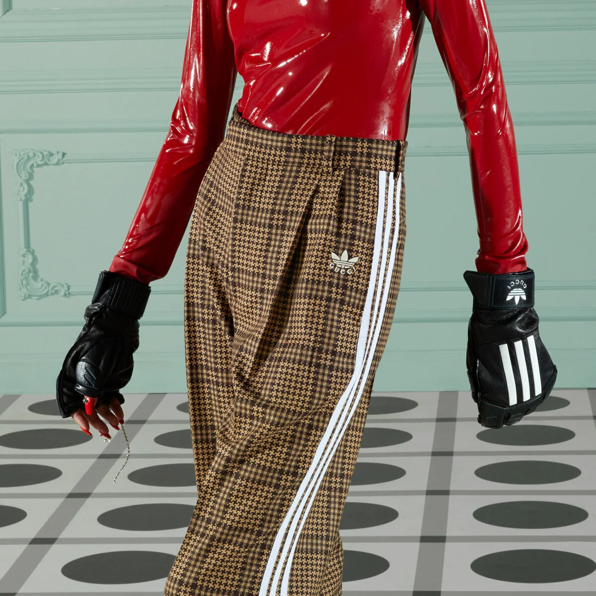 adidas x Gucci Prince of Wales pant - 4