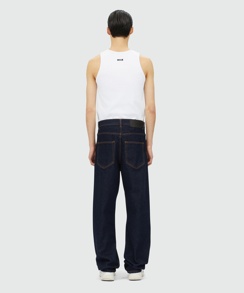 Straight-leg denim pants 3