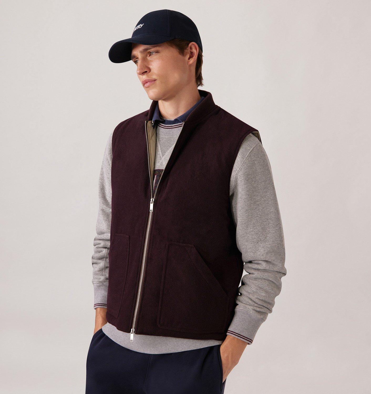 UNISEX FELT VEST - 3