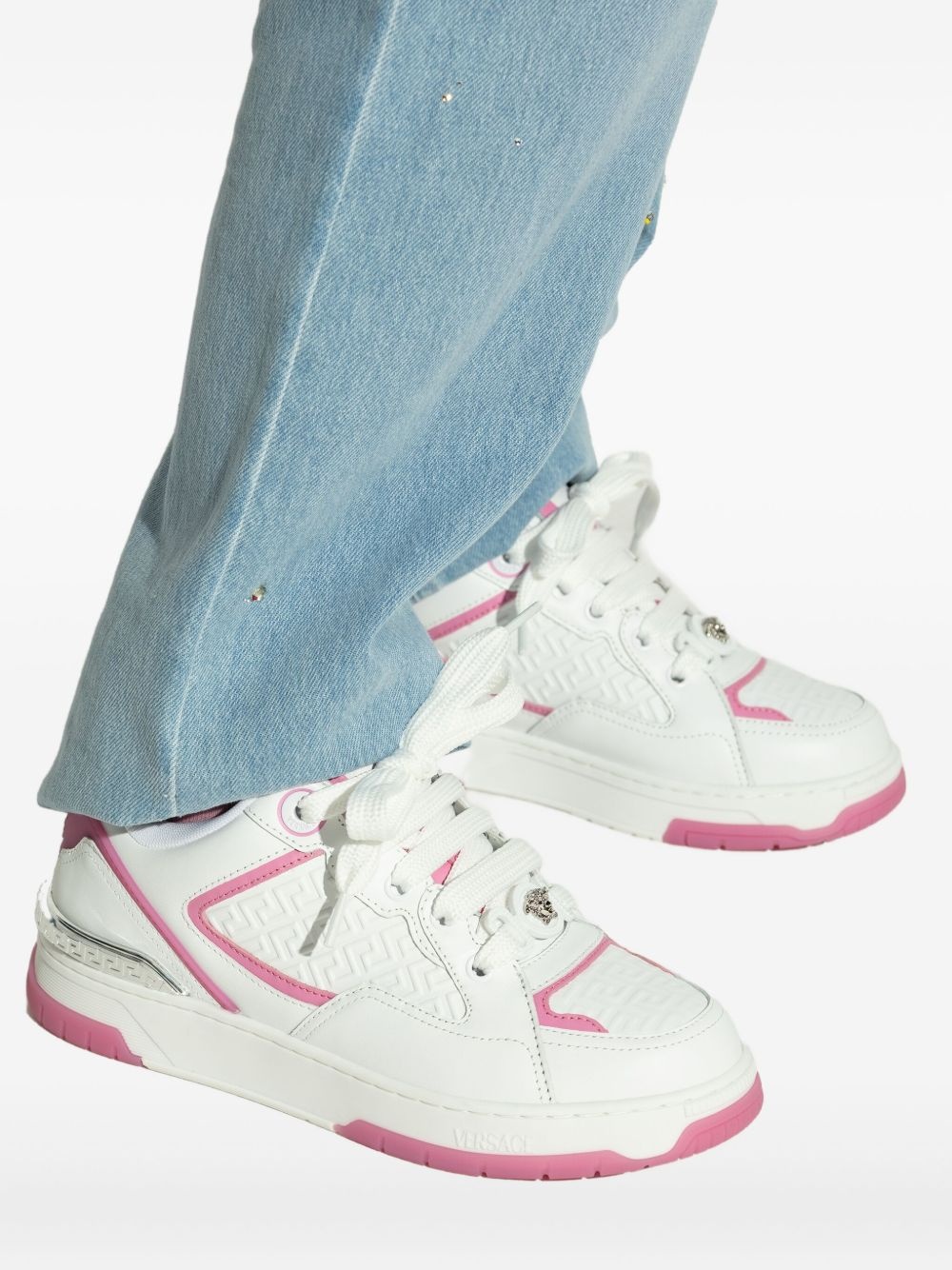 leather sneakers - 5