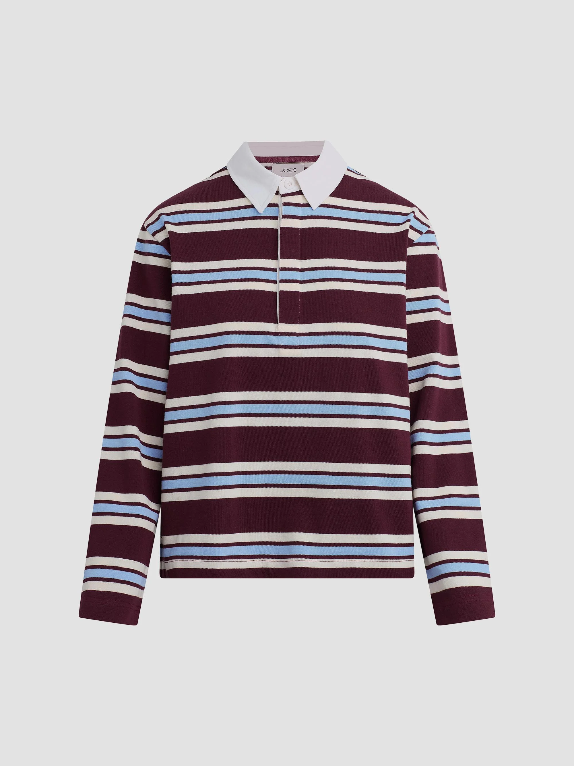 Women's The Dylan Rugby Shirt - Oxblood Sky Rugby - 1