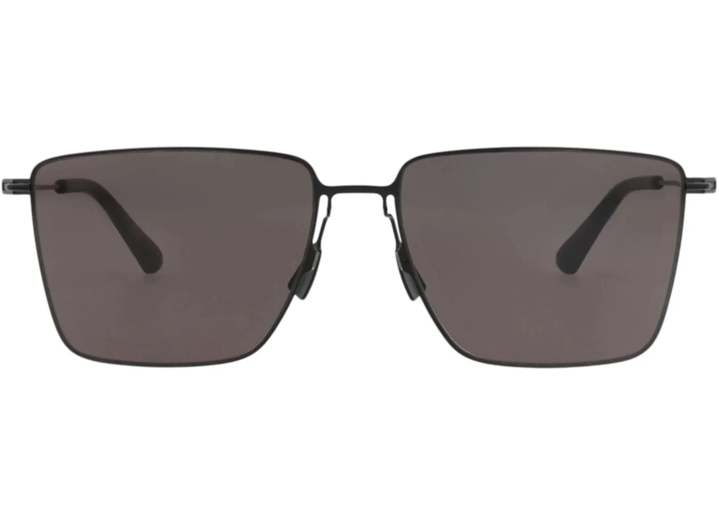 Bottega Veneta Square-Frame Metal Sunglasses Black Black Grey (BV1267S-30014575-001) - 1