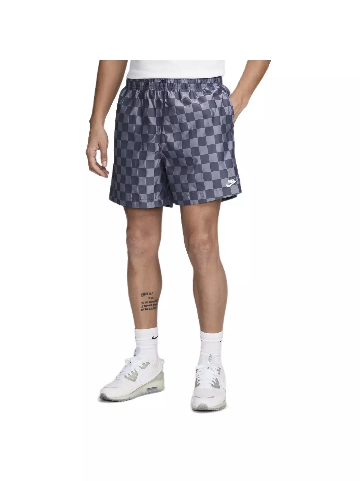 Men's Club Checker Flow Shorts - 3