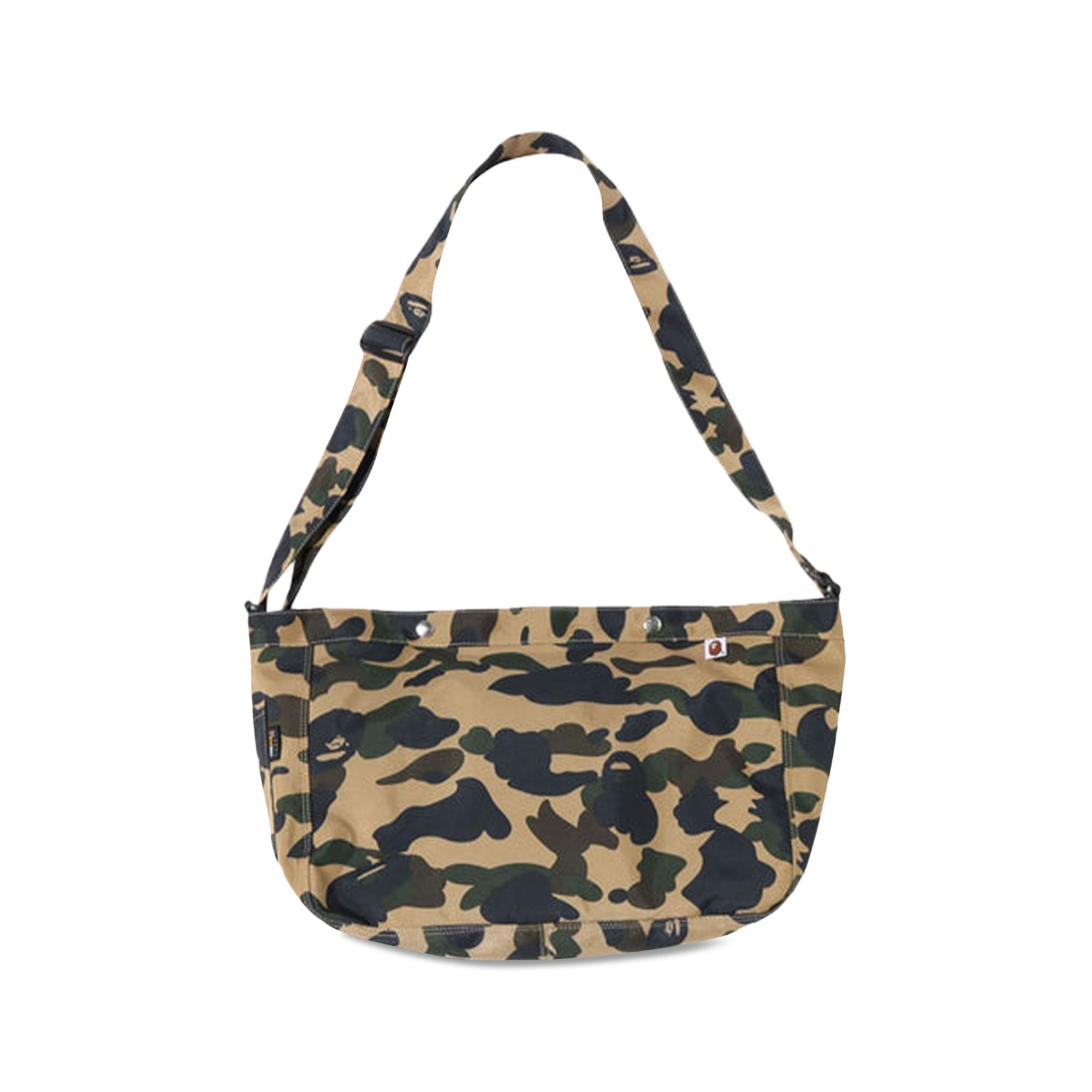 BAPE 1st Camo Cordura Shoulder Bag 'Yellow' - 1