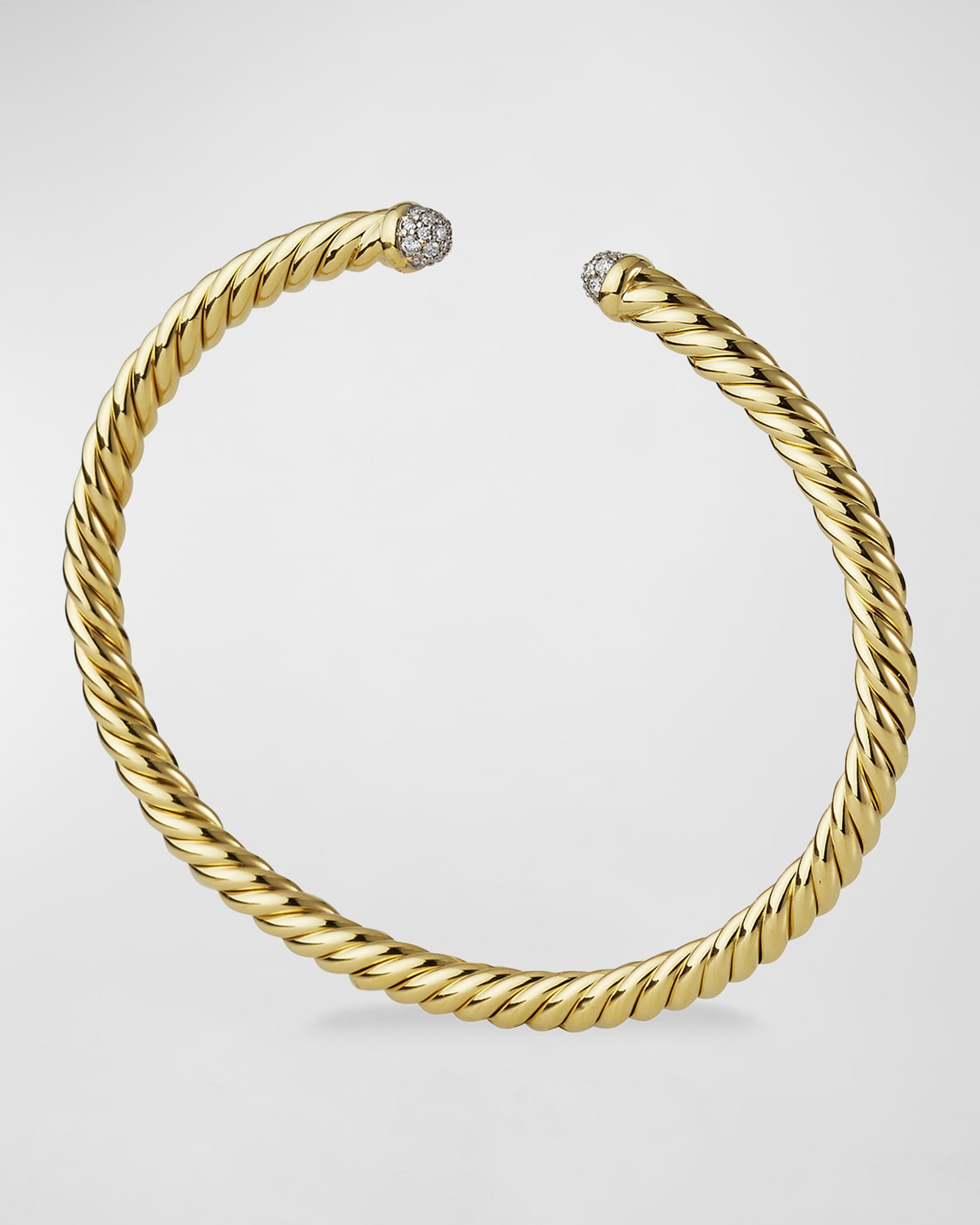4mm Cable Flex Bracelet in 18K Gold - 4