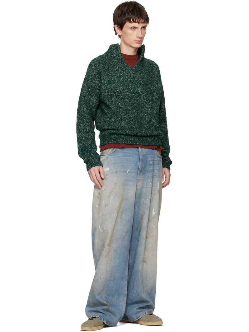 adidas Originals Green Handball Spezial Sneakers outlook