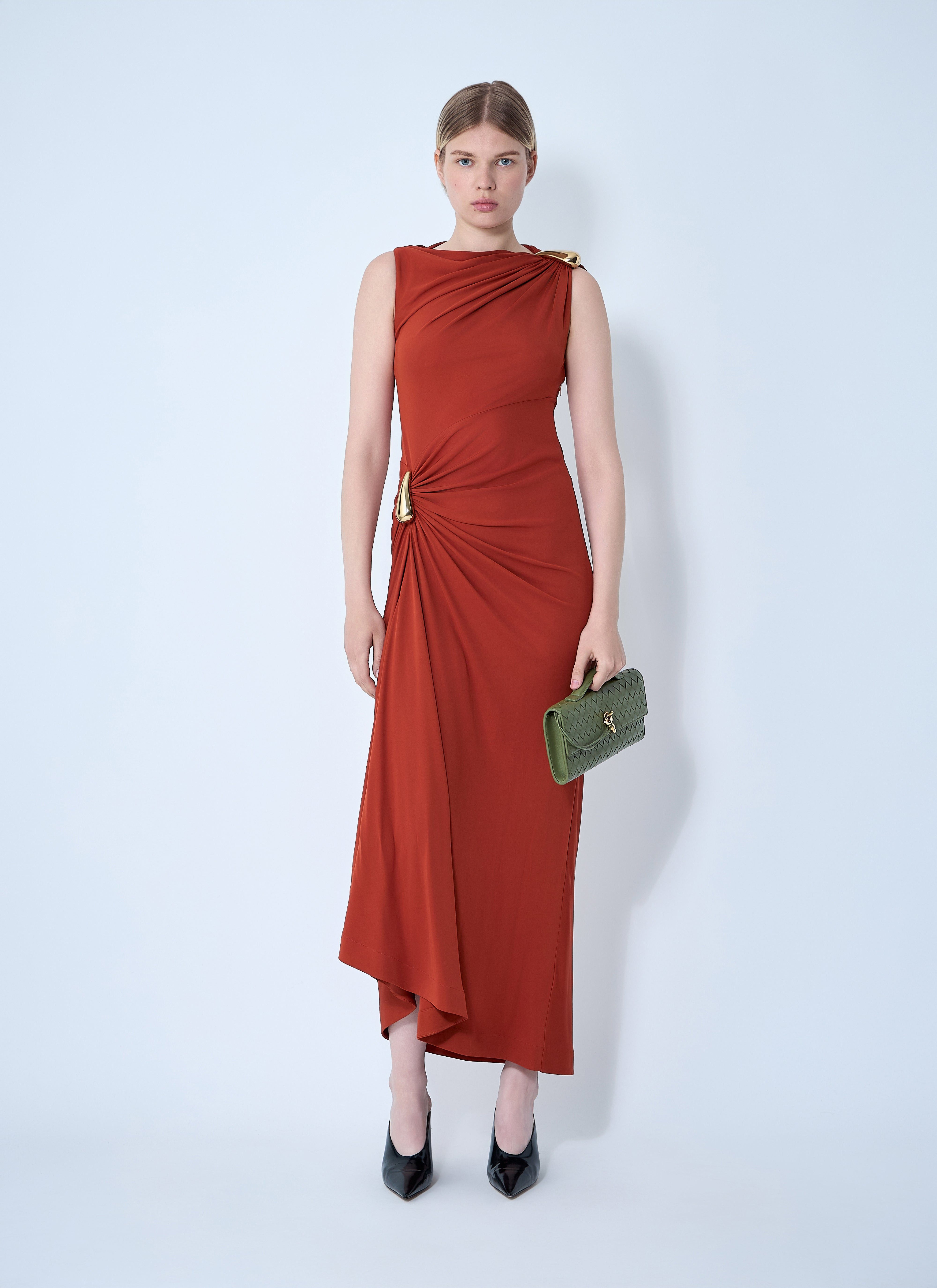 Bottega Veneta Women Viscose Jersey Dress - 2