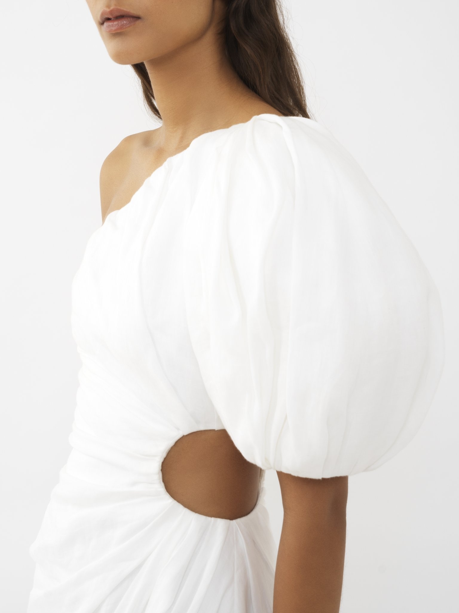 ASYMMETRICAL MINI DRESS - 7